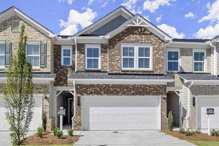 New construction Townhouse house 873 Pensive Run, Dacula, GA 30019 Jefferson- photo 0