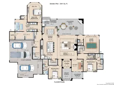 New construction Single-Family house 1217 Rio Central Dr, Spring Branch, TX 78070 - image