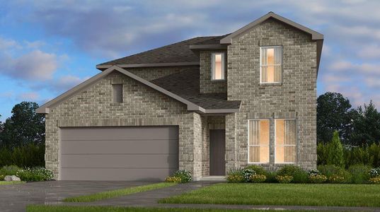 New construction Single-Family house 1005 Thunderhead Trl, Georgetown, TX 78628 Jasmine- photo 0