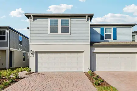 New construction Townhouse house 4220 Ranch House Rd, St. Cloud, FL 34772 plan Windsor - image