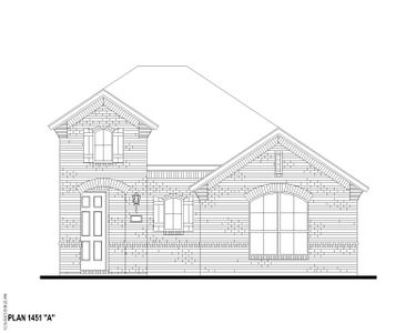 New construction Single-Family house 1422 Fieldstone Dr, Midlothian, TX 76065 plan 1451 - image