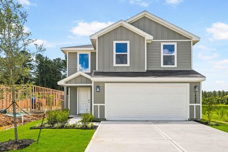 New construction Single-Family house 14405 Tawny St, Splendora, TX 77372 plan Davis - image