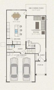 Pulte Homes, Gordon floor plan