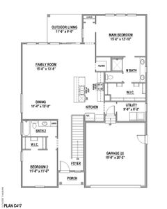 Plan C417 1st Floor