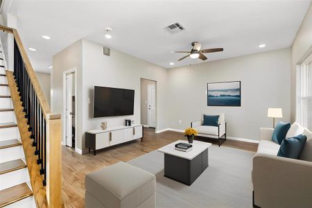 Virtually Staged Living Area