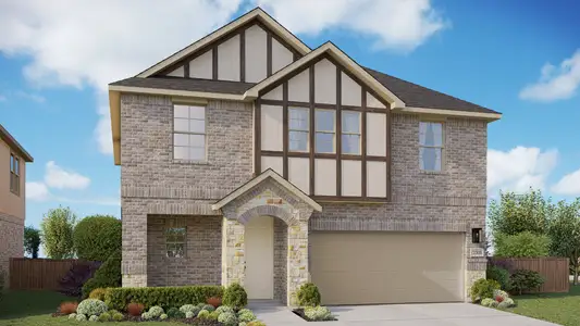New construction Single-Family house 1005 Blanket Flower Dr, Georgetown, TX 78628 plan Maui - image