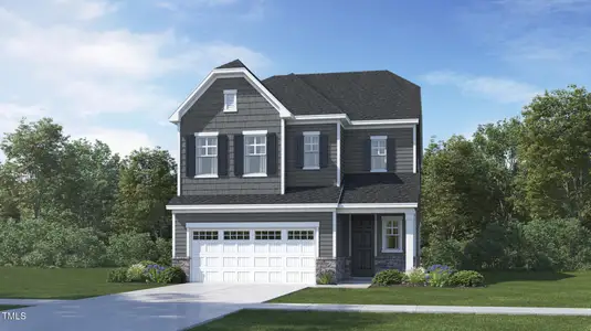 New construction Single-Family house 136 Fairport Ln, Apex, NC 27539 Somerset III- photo 0