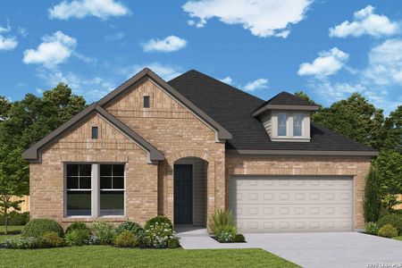 New construction Single-Family house 1827 Lost Cedar, New Braunfels, TX 78132 plan The Cherry Blossom - image