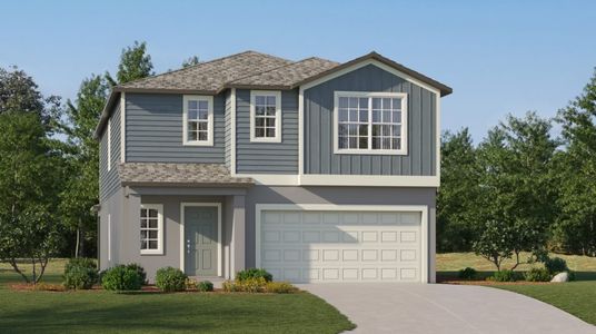 New construction Single-Family house 9032 Bay Leaf Dr, Parrish, FL 34219 plan Concord - image
