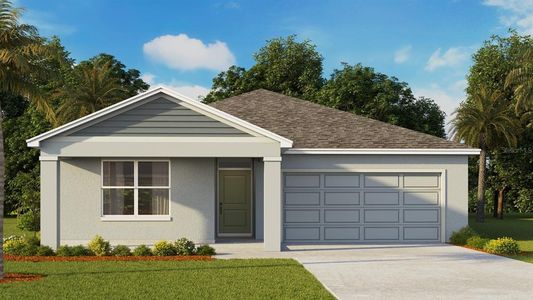 New construction Single-Family house 15031 Crosshall Stream Dr, Wimauma, FL 33598 - image