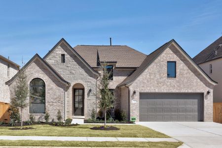 New construction Single-Family house 132 Meadow Beauty Ln, Georgetown, TX 78633 plan The Lindy - image