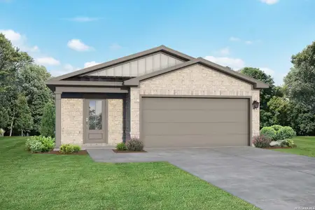 New construction Single-Family house 4935 Mala Vida, San Antonio, TX 78222 plan The Frio D - image
