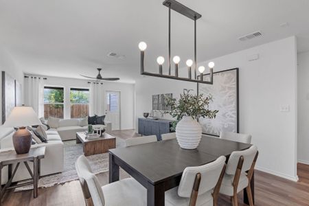 Dining Area Open to Gathering Room