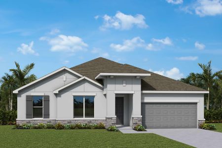 New construction Single-Family house 7747 Ocean Spray Trl, Palmetto, FL 34221 plan The Chadworth - image