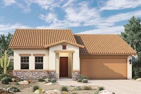 New construction Single-Family house 5605 N 193Rd Dr, Litchfield Park, AZ 85340 The Halkirk- photo 0 0