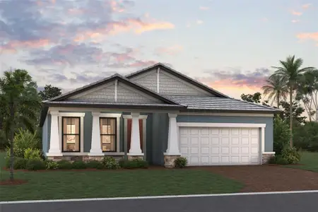 New construction Single-Family house 17139 Savory Mist Cir, Lakewood Ranch, FL 34211 plan Amelia - Single Family River Series - image