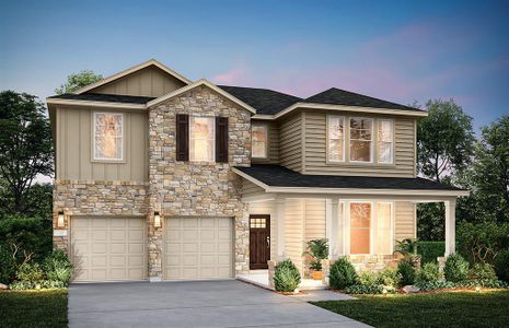 New construction Single-Family house 8709 Tallwood Ln, Justin, TX 76247 plan Albany - image