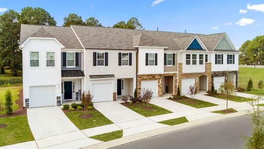 New construction Townhouse house 180 Hyacinth Lane, Angier, NC 27501 Litchfield- photo 0