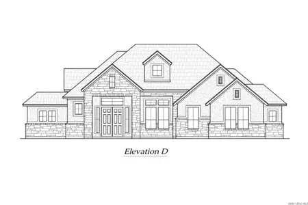 New construction Single-Family house 710 Niebla Crk, San Antonio, TX 78263 plan Evan - image