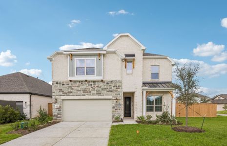 New construction Single-Family house 13805 Ballast Green Dr, Texas City, TX 77568 plan Amherst - image