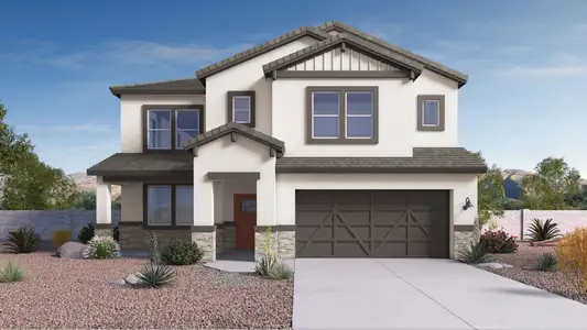 New construction Single-Family house 2457 E Villa Linda Dr, Phoenix, AZ 85024 plan Phoenician - image