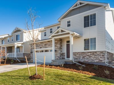 New construction Single-Family house 24038 E. Atlantic Pl, Aurora, CO 80018 The Dillon- photo 0