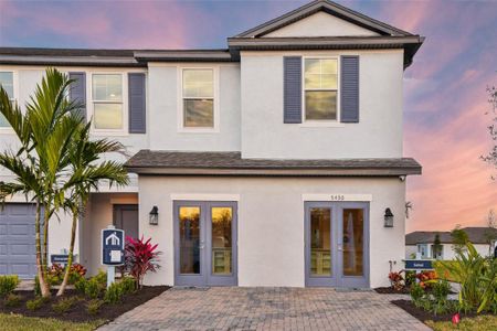 New construction Townhouse house 5657 Tripoli Dr, Palmetto, FL 34221 Sabal - Townhomes- photo 0