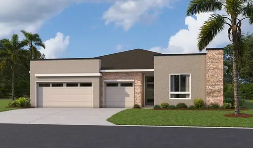 New construction Single-Family house 2029 Hammock Trace Dr, Parrish, FL 34219 plan Darius - image