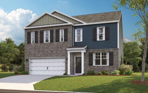 New construction Single-Family house 8439 Bramble Berry Ln, Ooltewah, TN 37363 plan Hanover - image