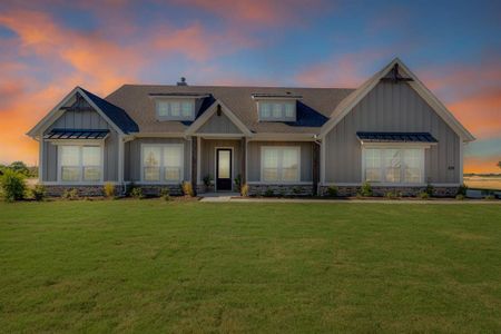 New construction Single-Family house 3945 Old Springtown Rd, Weatherford, TX 76085 Cedar Sage- photo 0 0