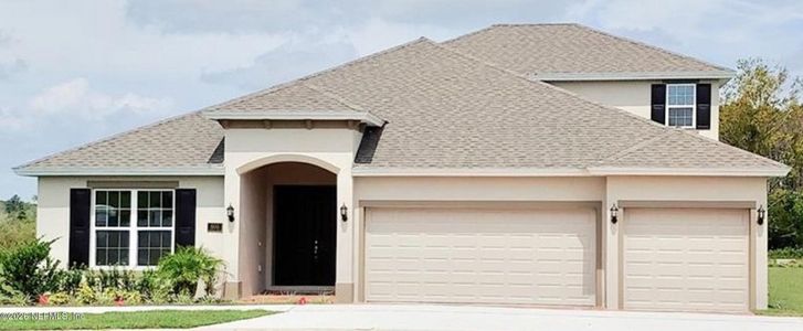 New construction Single-Family house 28 Windmill Palm Wy, Palm Coast, FL 32164 plan Avalon II - image