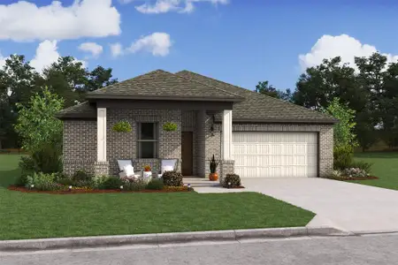 New construction Single-Family house 8407 Bay Oaks Dr, Baytown, TX 77523 Goldenrod II- photo 1 1