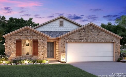 New construction Single-Family house 15427 Salmon Spring, San Antonio, TX 78245 - photo 0