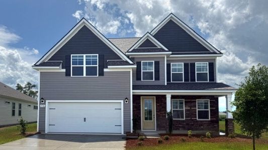 New construction Single-Family house 156 Bjorn Wy, Longs, SC 29568 plan Forrester - image
