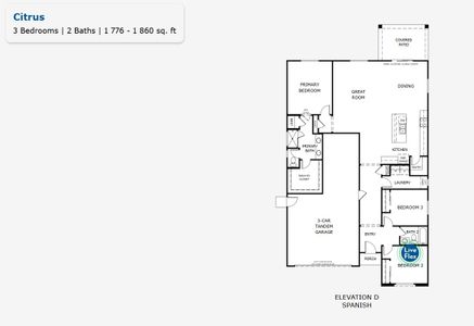 New construction Single-Family house 17547 W Fulton St, Goodyear, AZ 85338 plan Citrus - image 3