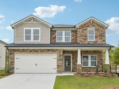 New construction Single-Family house 143 Ivey Township Dr, Dallas, GA 30132 plan Brentwood Basement - image