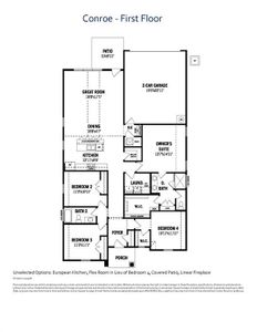 New construction Single-Family house 1065 Birdie St, Gunter, TX 75058 plan Conroe - image