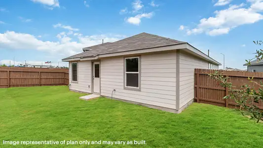 New construction Single-Family house 403 Wild Goose Dr, Luling, TX 78648 plan The Barton - image