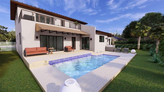 New construction Single-Family house 4110 Ne 20Th Ave, Oakland Park, FL 33308 - image