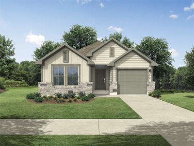 New construction Single-Family house 223 Spirit St, Elgin, TX 78621 Pinehurst | Trinity Ranch- photo 0