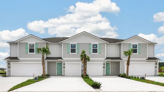 New construction Townhouse house 14450 Canter Rd, Jacksonville, FL 32234 plan Weston - image
