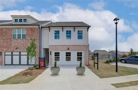 New construction Townhouse house 22 Depot Landing Rd, Auburn, GA 30011 plan Durham - image
