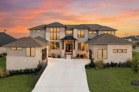 New construction Single-Family house 901 Bristol Creek Bnd, Lakeway, TX 78738 plan The Prescott - image
