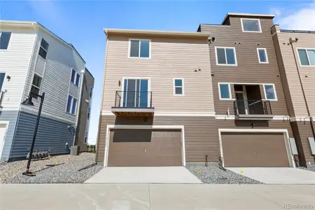 New construction Townhouse house 14245 Currant St, Broomfield, CO 80020 plan View Series - Blanca - image