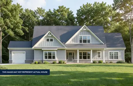 New construction Single-Family house 42 Amelia Ct, Covington, GA 30014 plan (GA) Riley A.2 3 Side Entry (with bonus) - image