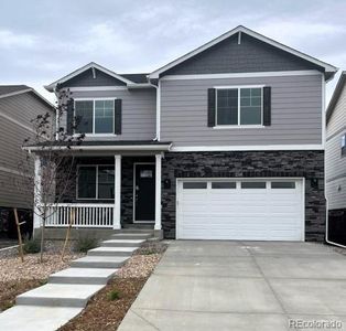 New construction Single-Family house 27346 E Byers Place, Aurora, CO 80018 Bridgeport- photo 0