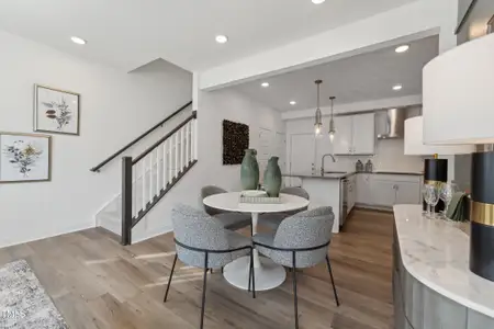 New construction Condo house 1246 Coach Station Aly, Unit 101, Raleigh, NC 27601 The Tessa- photo 0