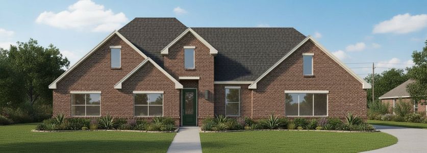 New construction Single-Family house Poolville, TX 76487 plan The Iris - image