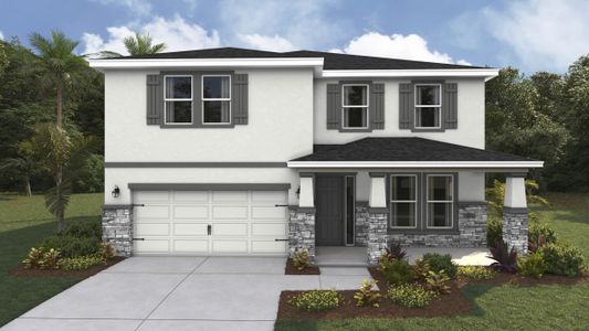 New construction Single-Family house 10641 Fern Hollow Run, Parrish, FL 34219 plan Holden - image