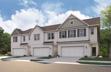 New construction Townhouse house 3757 Floyd Rd, Austell, GA 30106 plan Bradford - image